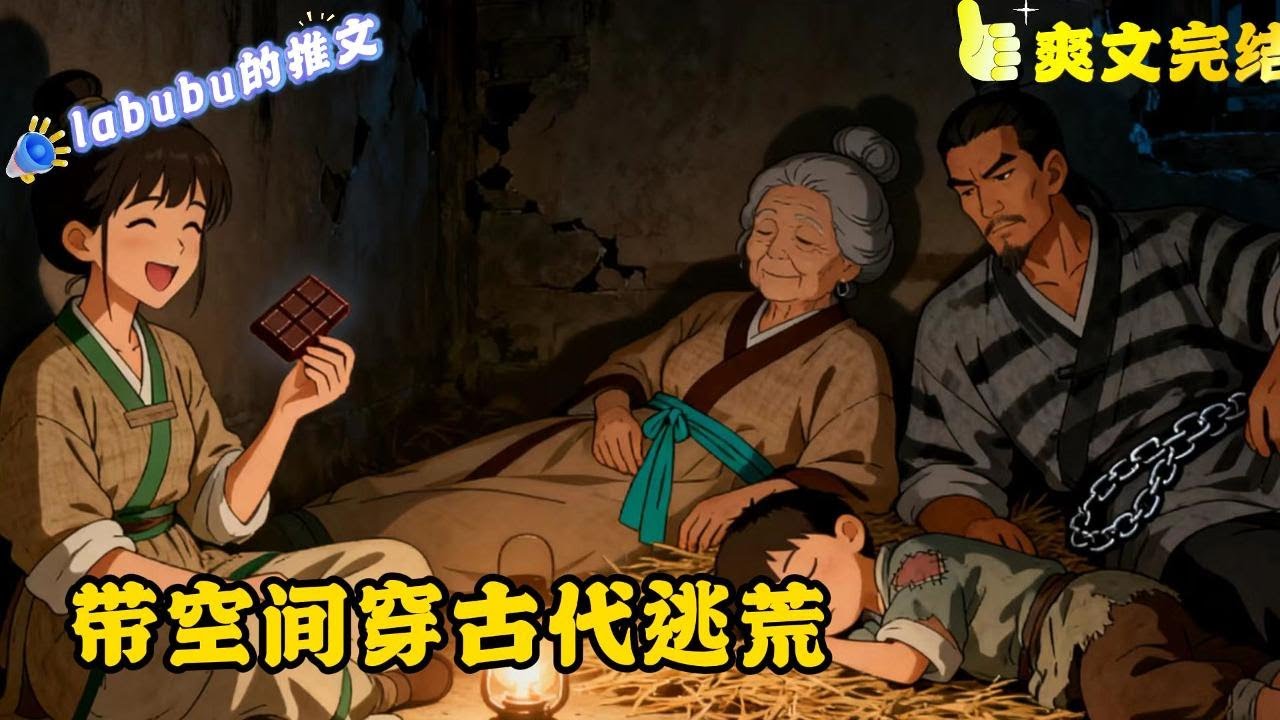 完结：囤了一空间物资，林清雅穿到了古代。一开始啥都不缺，直到全家被流放… 流放路上赶上了天灾逃荒，要啥啥没有，关键时刻幸亏有个空间…#逃荒#空间