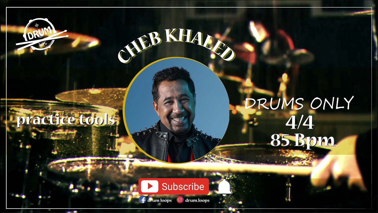 #cheb_khaled_Aicha Drums only -  (Cheb khaled - Aicha cover ) drums loop - Practice tools