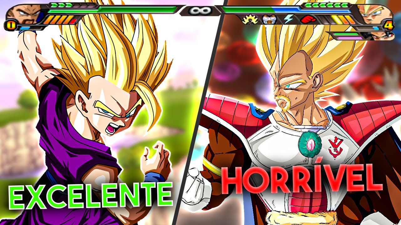 5 PIORES personagens vs 3 MELHORES Red Potara (DEU MUITO RUIM) Tenkaichi 3
