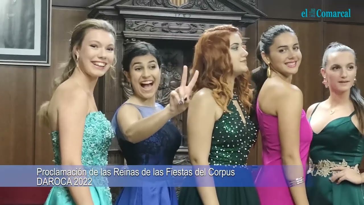 Proclamación de las reinas de la Fiesta del Corpus de Daroca