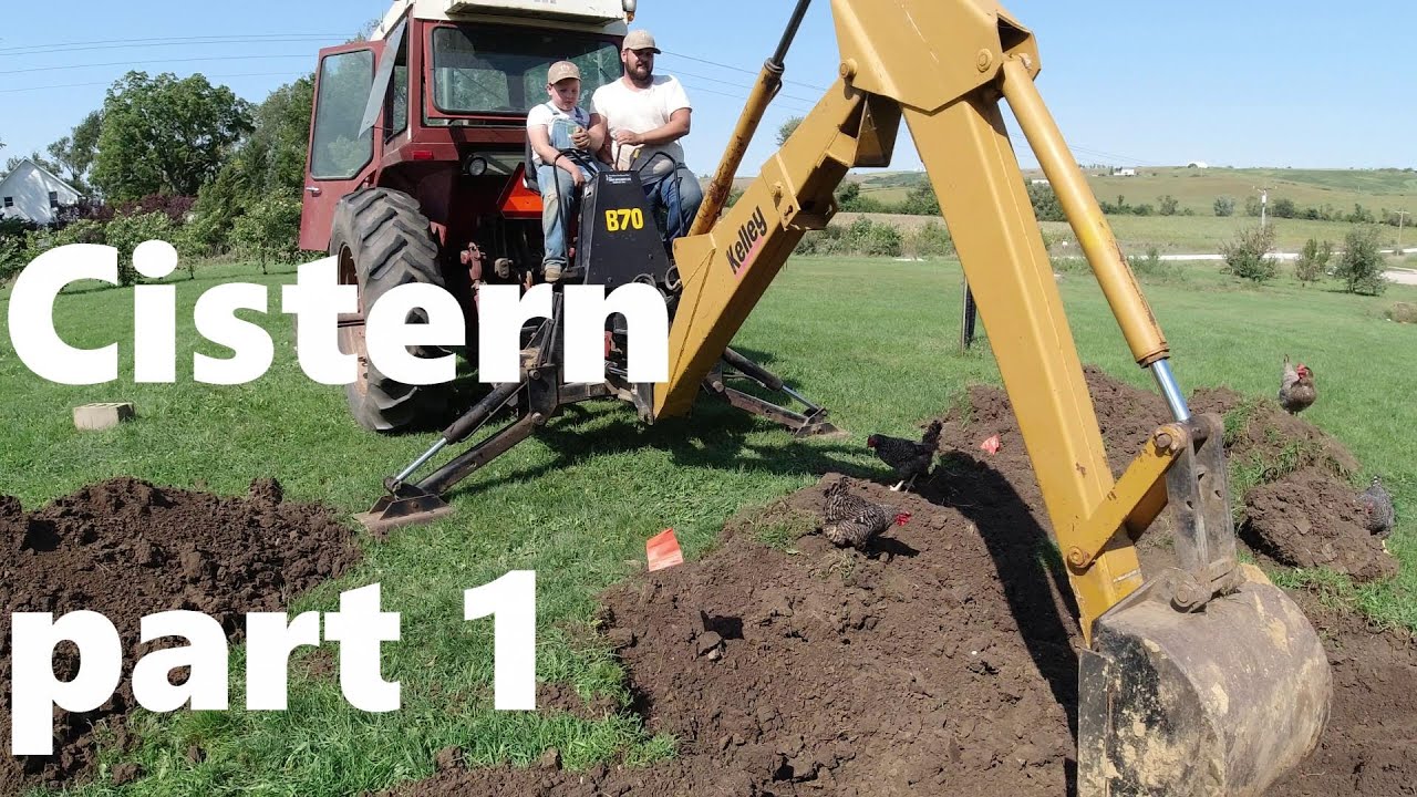 We're putting in a Cistern! | Installing a Cistern part 1 - The hole!