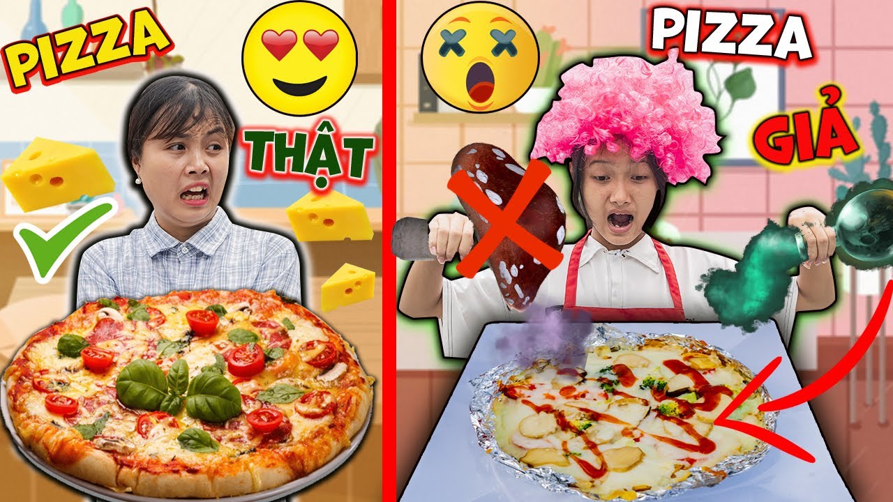 Pizza Thật Vs Pizza Giả - Anh Thám Tử Tâp Sự Tập 4 ❤ KN CHENO Chị Hằng