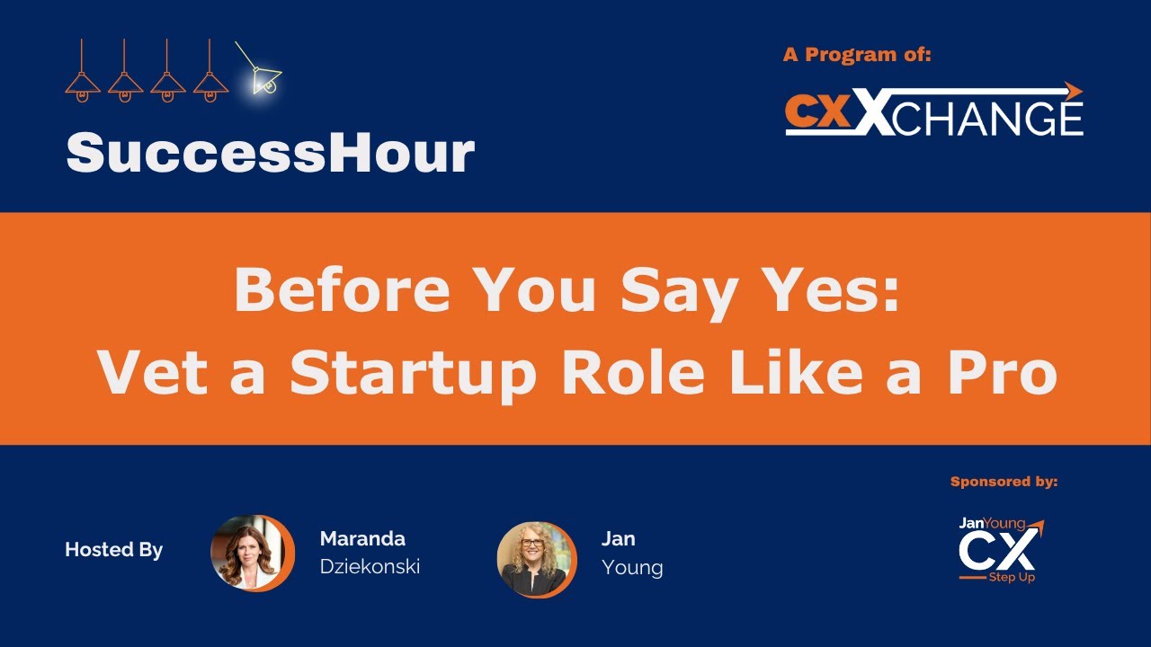 Before You Say Yes: Vet a Startup Role Like a Pro
