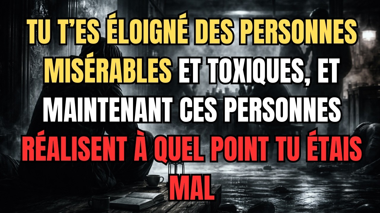 La vérité éclate enfin : t’éloigner des personnes toxiques commence à leur peser lourdement 😮‍💨