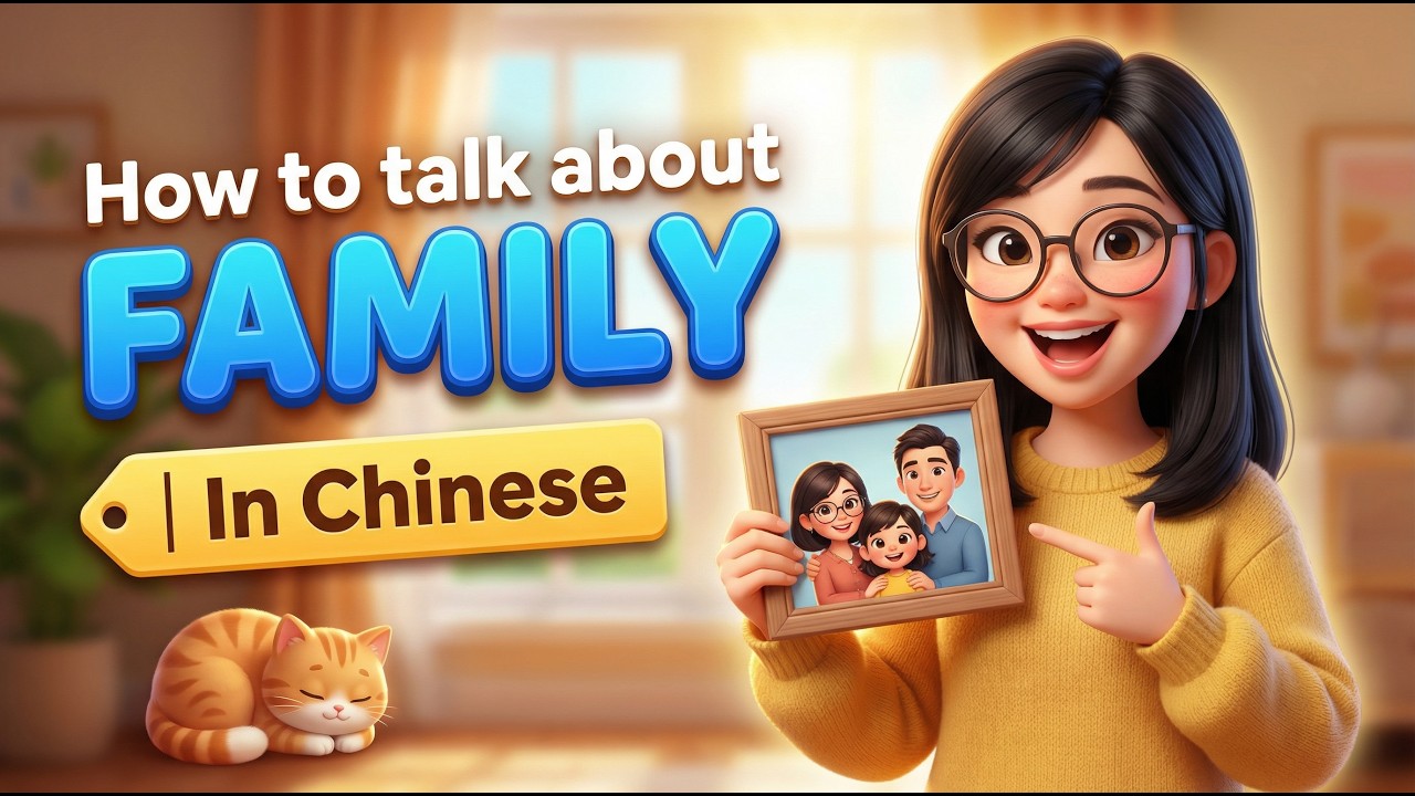 How to Talk About Family in Chinese: Vocabulary & Hobbies | Beginner Podcast Ep 4