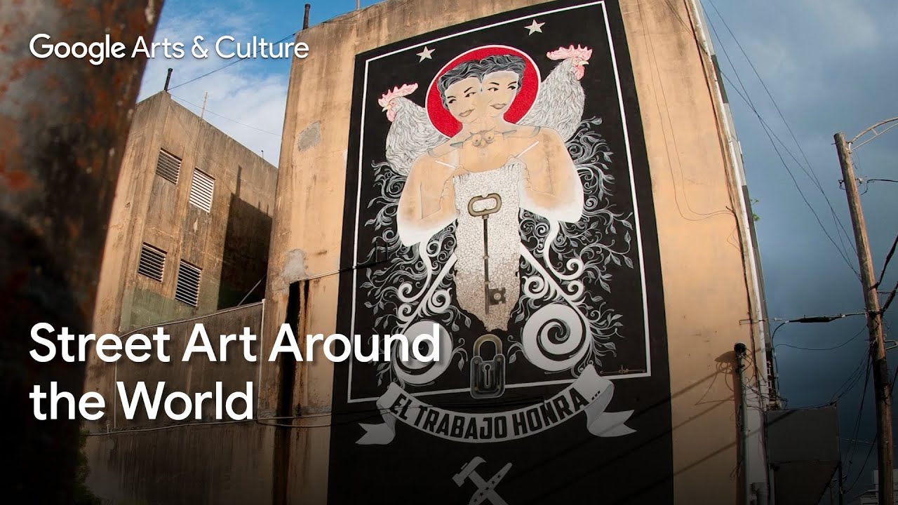 10 INCREDIBLE locations for STREET ART around the world 🌍  | Google Arts & Culture