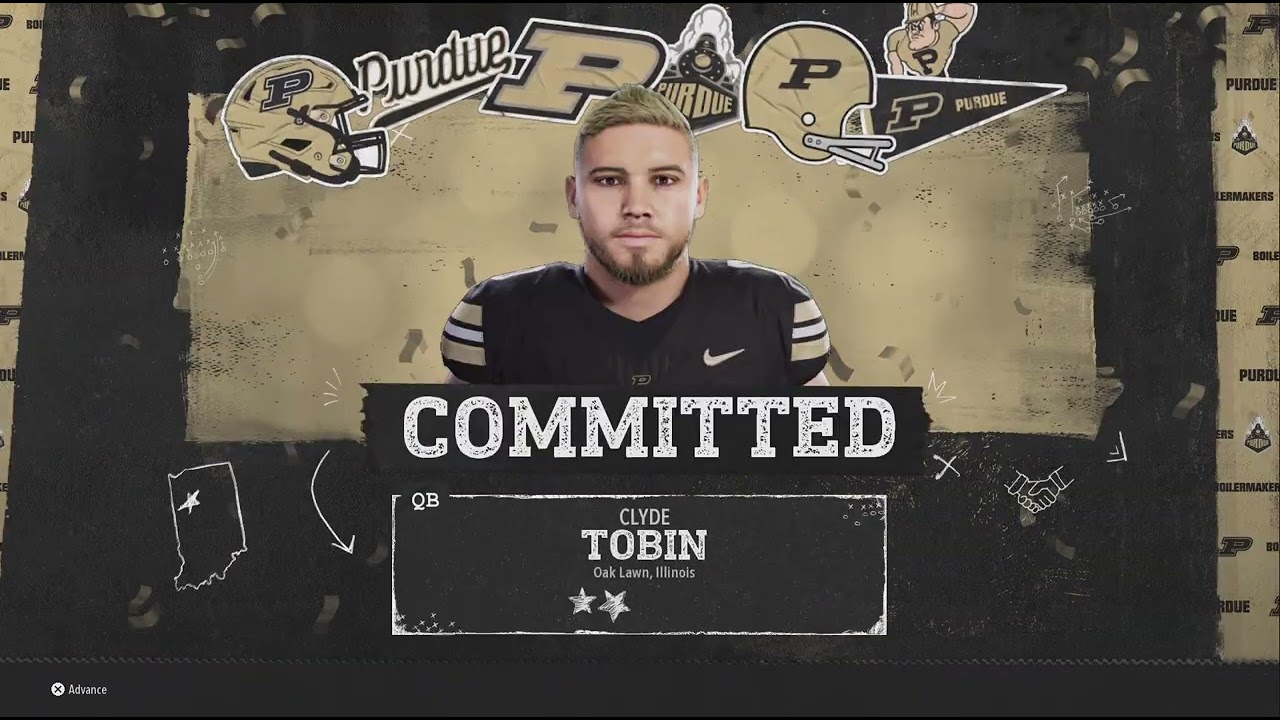 EA SPORTS College Football 26 Purdue rebuild 