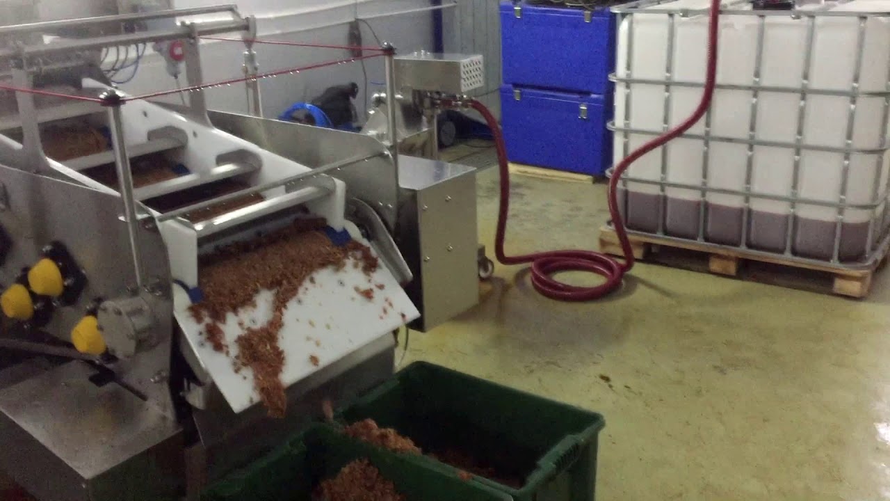 SRAML Apple Cider presseing Line, With Maceration Unit