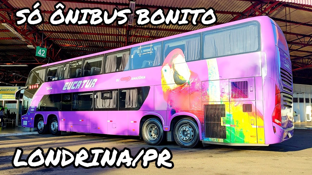 MANHÃ DE LINDOS ÔNIBUS NA RODOVIÁRIA DE LONDRINA/PR | MOVIMENTAÇÃO DE ÔNIBUS DAS 7:45 ÀS 9:05