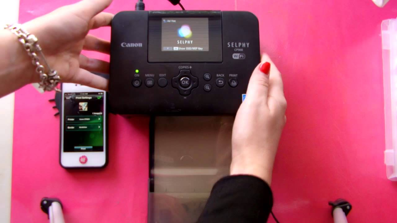Review on Cannon Selphy CP900 - (Scrapbook edition)