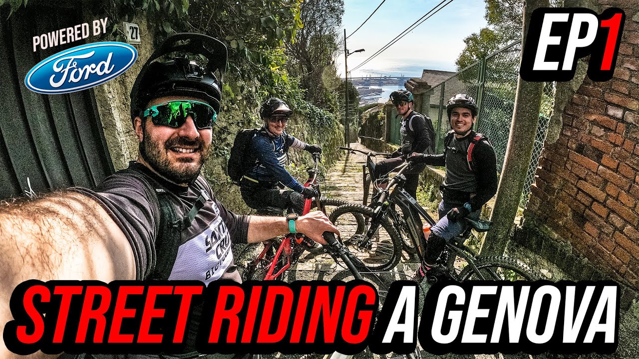 DISCESE PER LE VIE DI GENOVA! GIRO D'ITALIA CON FORD EP 1