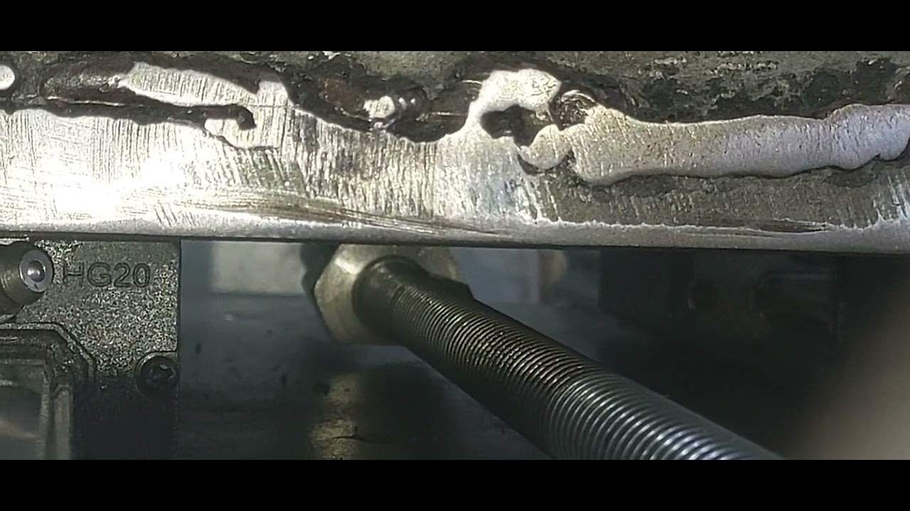 Torno mecanico caseiro colocando o fuso 12 mm