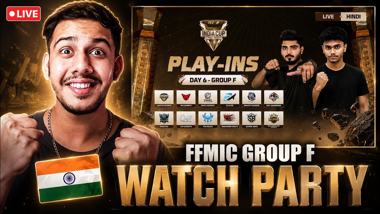 🔴 TEZ FFMIC 2026 Fall | Play-Ins Day 6 | WATCHPARTY 🏆
