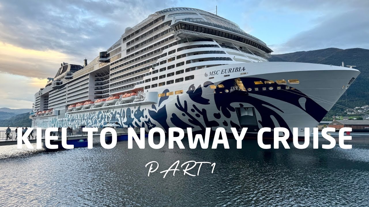 From Kiel to Cruise Life 🌅 | Road Trip, Kiel Day & Boarding MSC Cruise to Norway