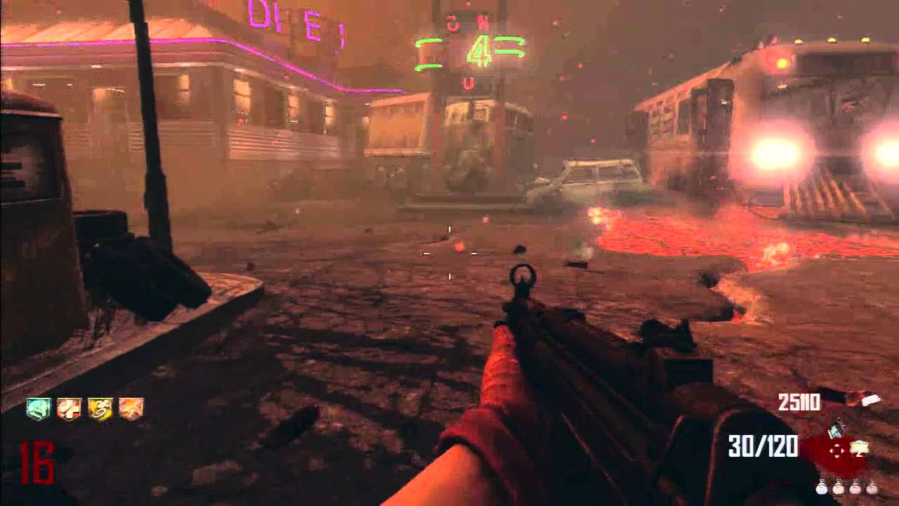 Black Ops 2 Zombies - Tranzit Walkthrough