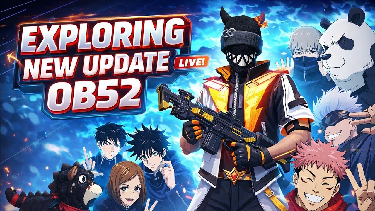 EXPLORING NEW UPDATE LIVE OB52 JUJUTSU KAISEN 