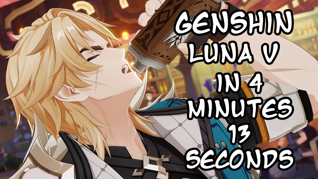 Genshin Moon V за 4 минуты 13 секунд~