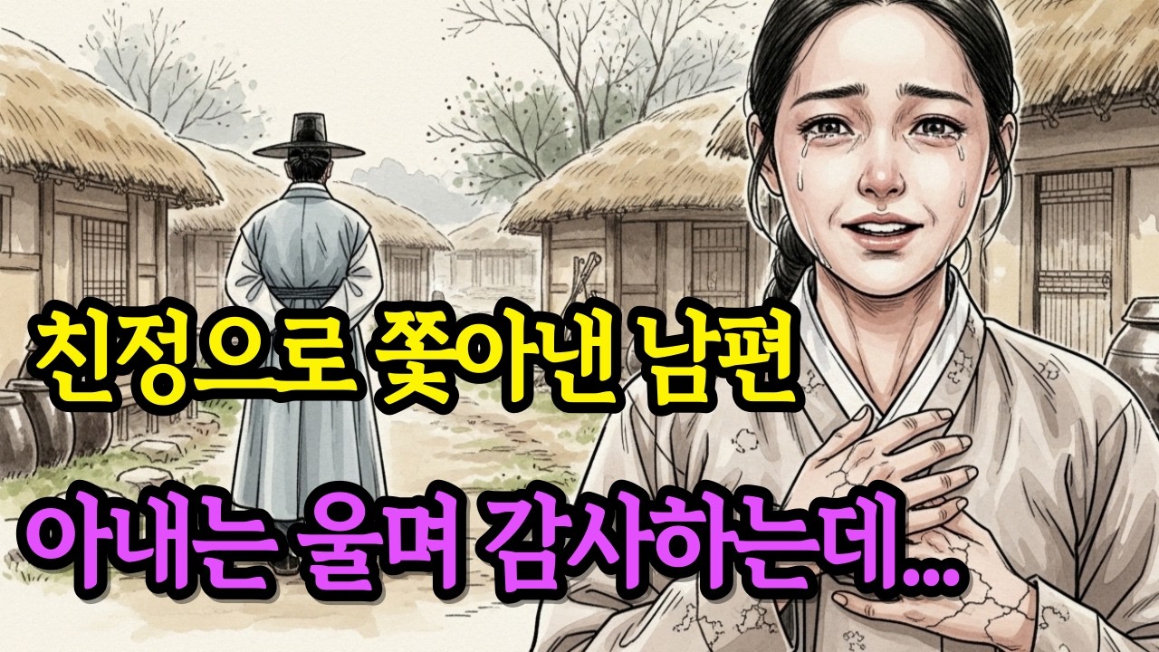 친정으로 내쫓긴 아내가 남편에게 감사한 진짜 이유 | 야담 옛날이야기 수면동화 오디오북 전설 민담 설화