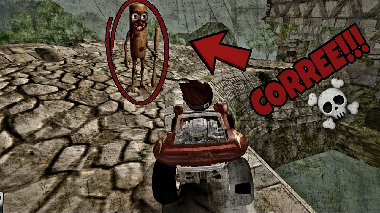 Si Vez ESTO En Beach Buggy Racing CORRE y PIDE AYUDA!!! ☠️😱  (Creepypasta)