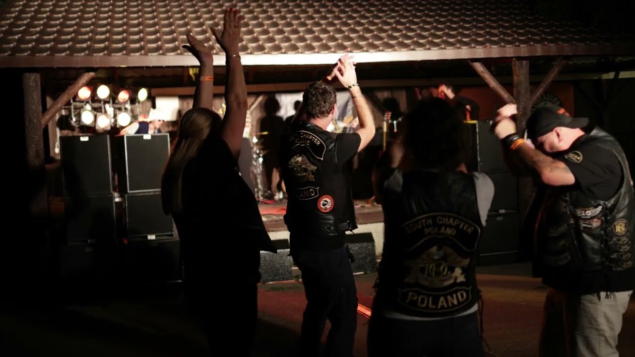 Zlot motocyklowy Harley koncert MANA  dla  Chapter Poland HOG.  Zespół na żywo