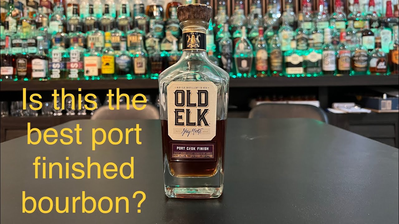 Old Elk Straight Bourbon Whiskey Finished in a Port Cask/Uncorking