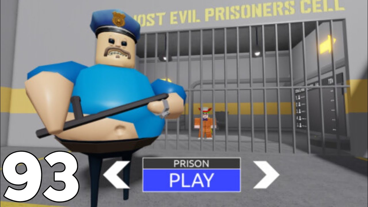 BARRY'S PRISON RUN OBBY ROBLOX FULL GAMEPLAY PART-93