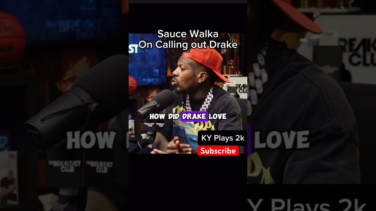 Sauce Walka on calling out Drake #drake #saucewalka #charlamagnethagod #kendricklamar #houston