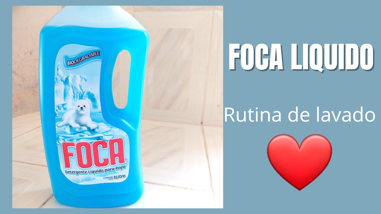 RUTINA DE LAVADO CON FOCA LIQUIDO🤗🤗