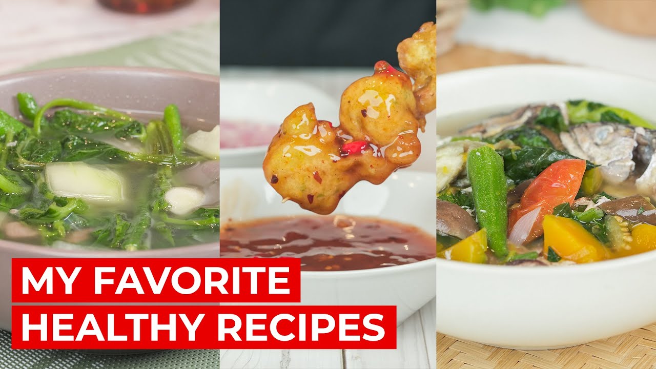 MY FAVORITE HEALTHY RECIPES