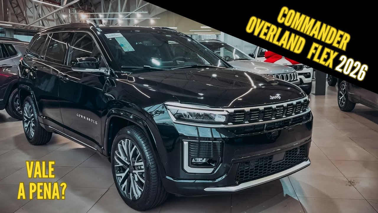 NOVO COMMANDER OVERLAND FLEX 2026 - COM ESSAS MUDANÇAS VALE A PENA