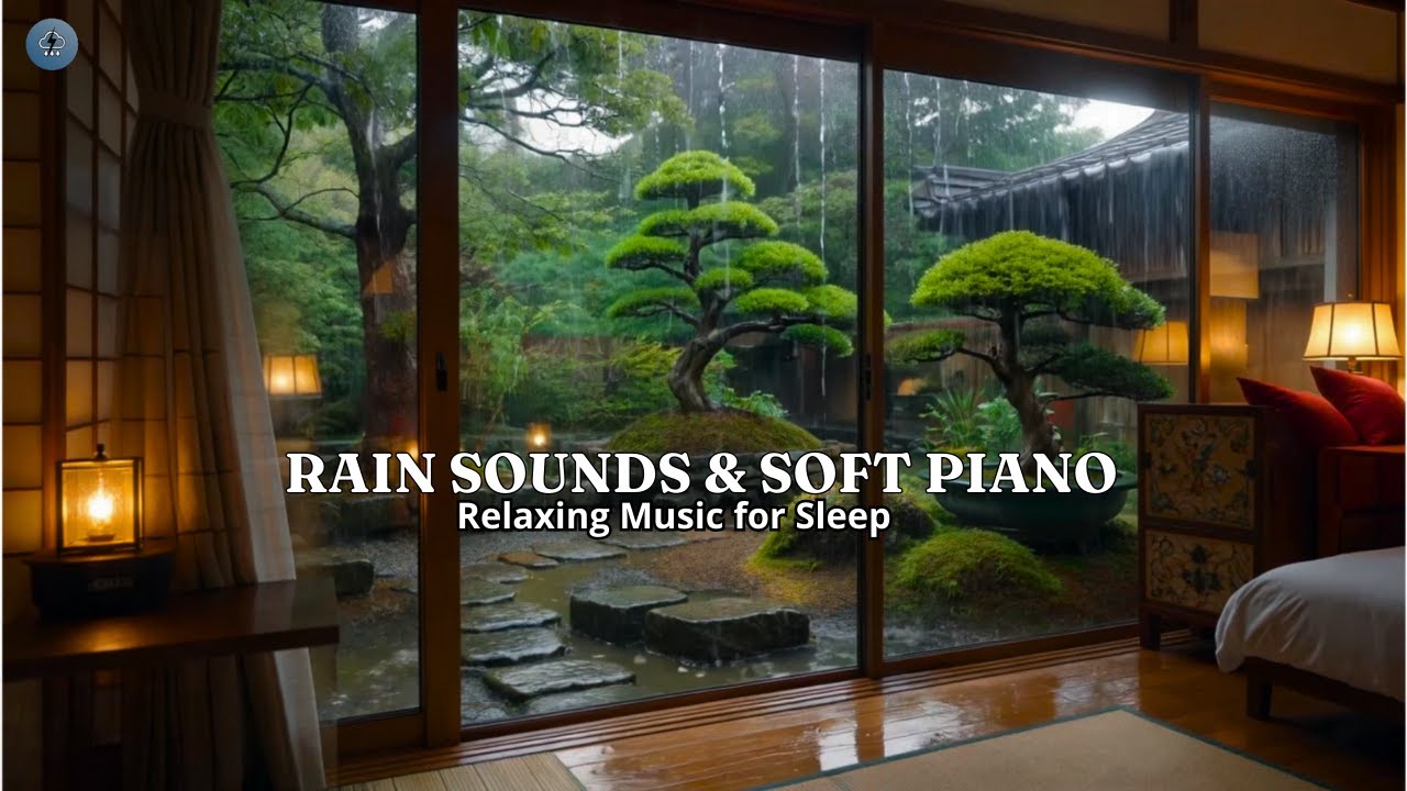 Relaxing Sleep Music + Insomnia | Peaceful Piano & Rain Sounds, Deep Sleep Music, Stress Relief