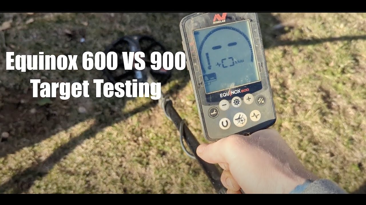 Minelab Equinox 600 vs 900. depth and unmasking comparison