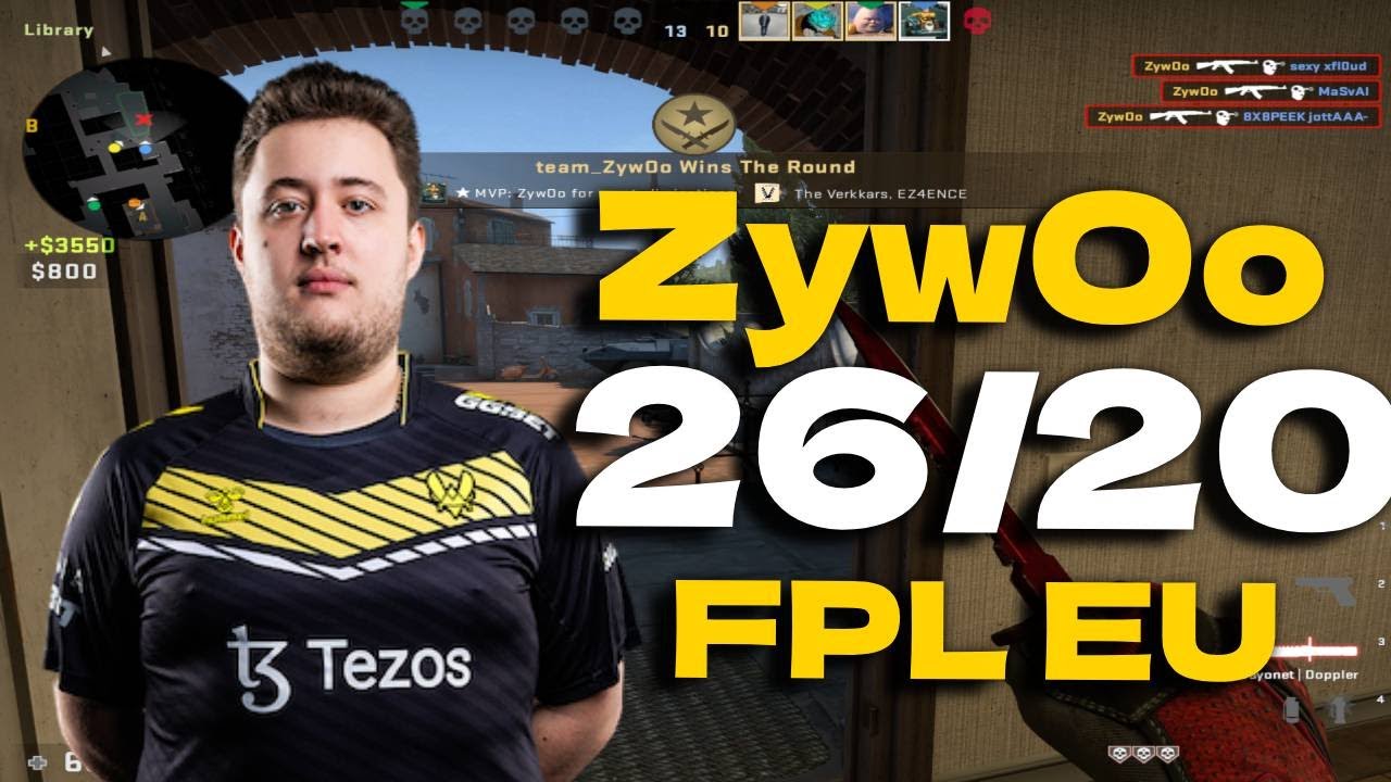 CSGO POV ZywOo 26 KILLS (INFERNO) FACEIT FPL July 12, 2023