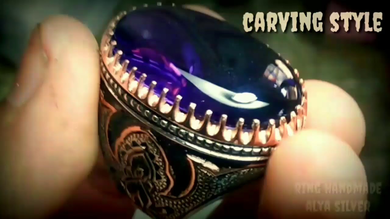 model ring perak handmade || ukir 2020 || handmade silver