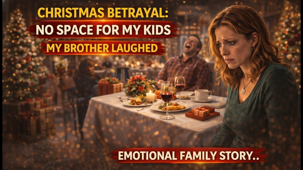 Christmas Betrayal: No Space for My Kids, My Brother Laughed | Emotional Family Story..
