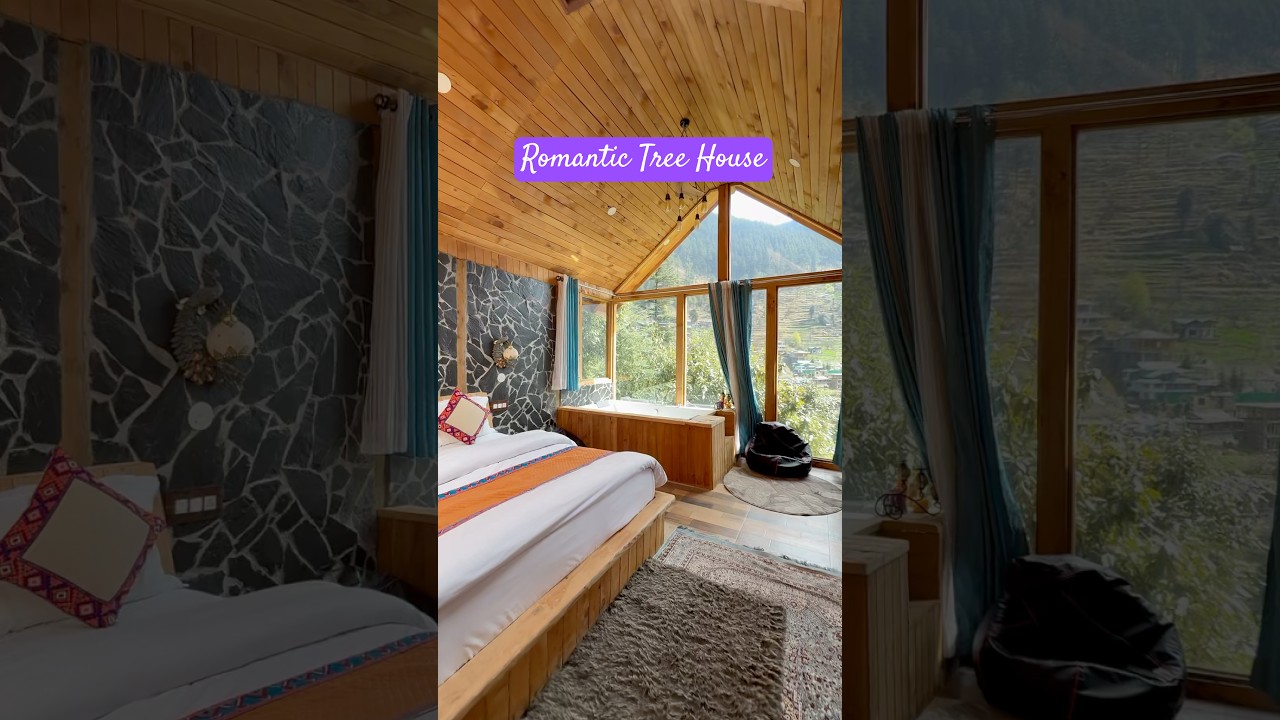 One of the best Romantic Tree house in Jibhi Himachal || #himachaltourism #jibhi