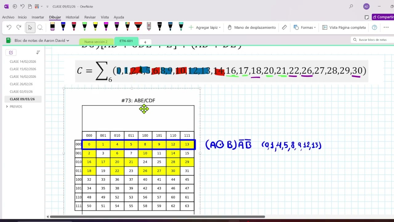 METODO OREX-NOREX pt2 CLASE 9 ETN601 12/3/26
