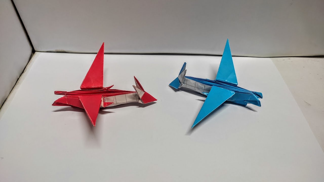 How To Make a paper Origami Pokemon Latias and Latios