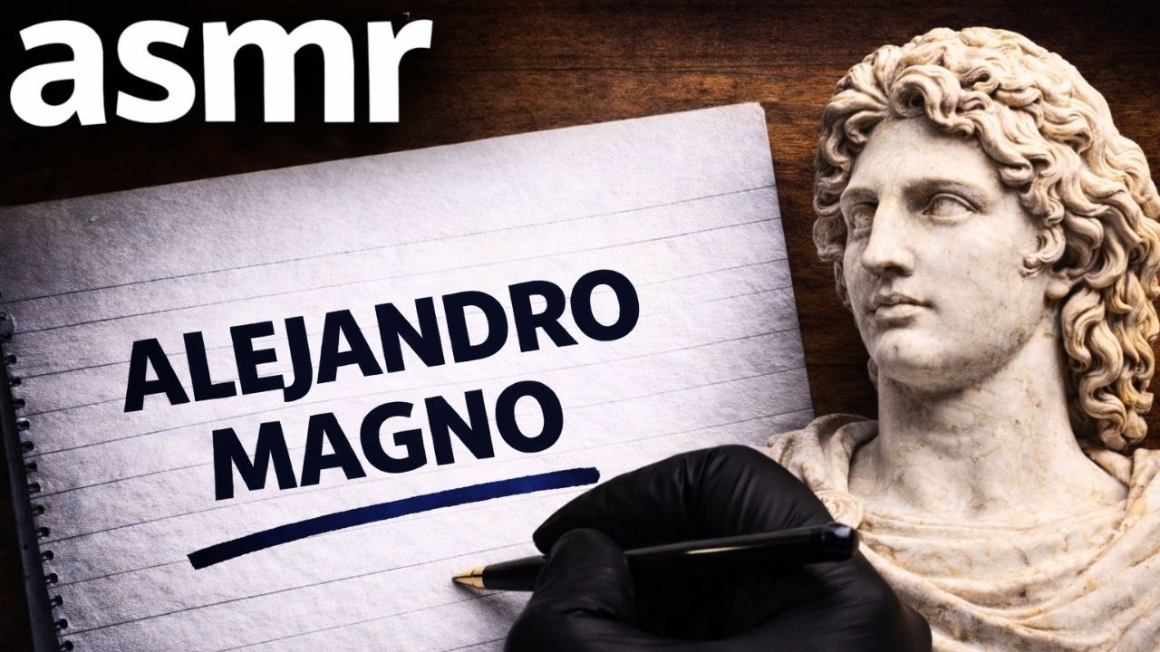 ASMR | La Vida De Alejandro Magno: Origen, Conquistas, Imperio...