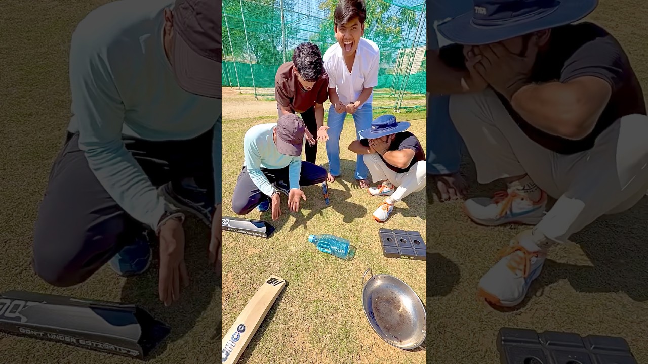 Batting With Broken Cricket Bat #cricket #shorts