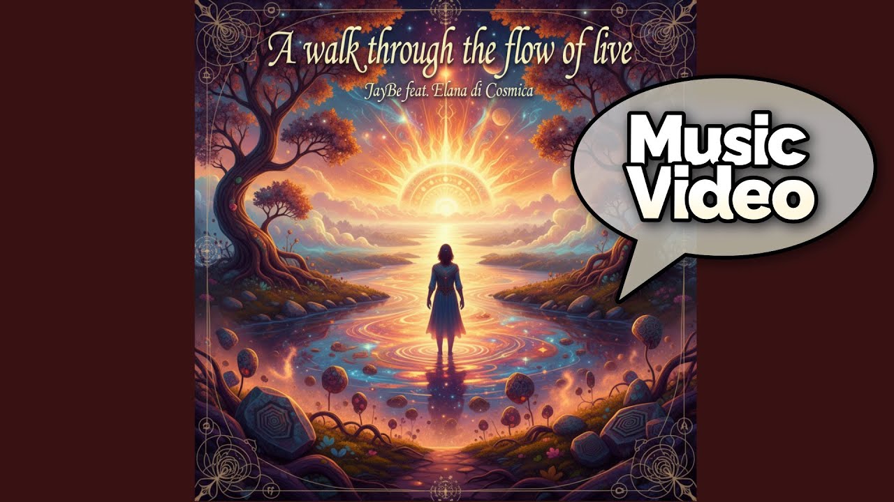Music Video: A walk through the flow of life - JayBe feat. Elana di Cosmica | WiLD SPiRiT LAND