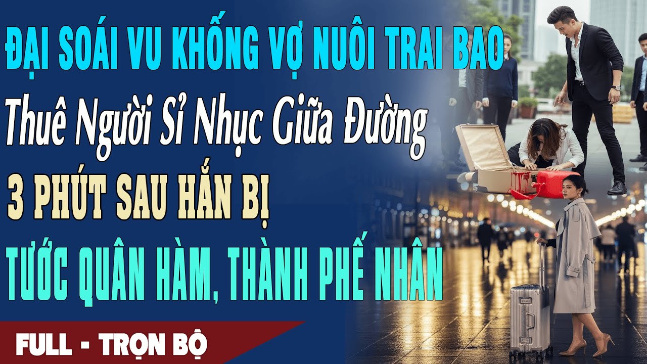 ❤️Truyện Ngôn Tình ĐẠI SOÁI VU KHỐNG VỢ NUÔI TRAI SỈ NHỤC GIỮA ĐƯỜNG 3 Phút Sau Hắn Bị Tước Quân Hàm