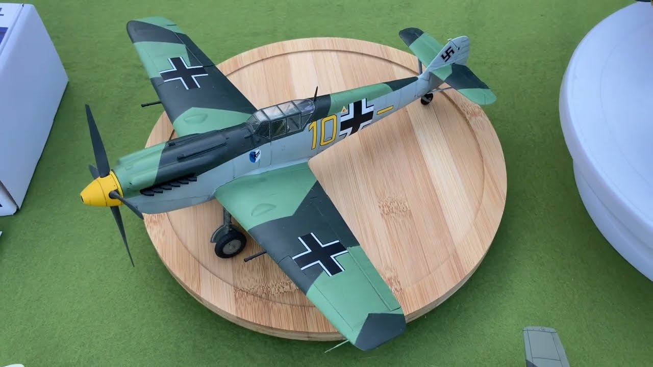 Warbird movie star, Hispano Buchon. 1/32 Spanish Messerschmitt conversion