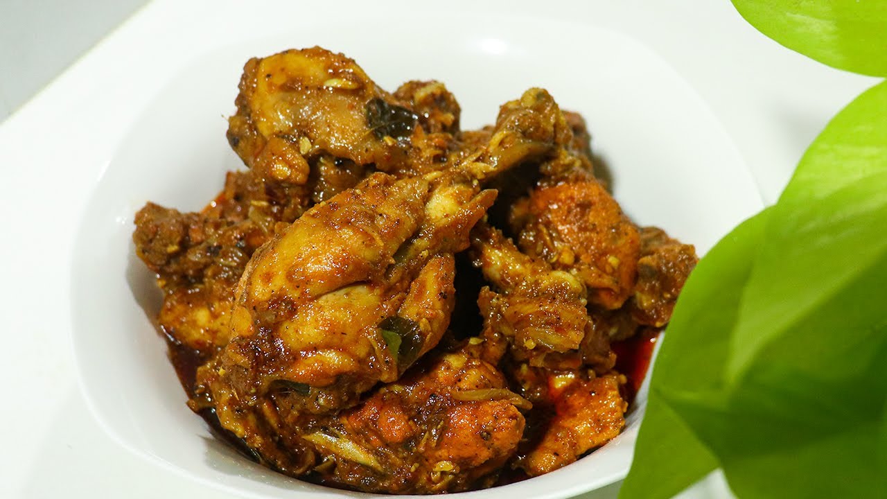 അപ്പത്തിൻ്റെ കൂടെ കിടിലൻ ചിക്കൻ റോസ്റ്റ്|Spicy Chicken Roast|Neetha's Tasteland|2205