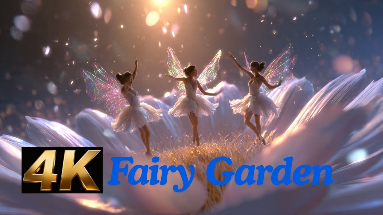 When Fairies Bloom 🌸 Celestial Spring Garden | Ethereal Fantasy Relaxation | AI Fantasy Art Film