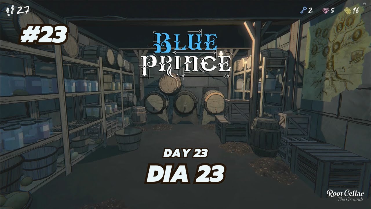 Blue Prince: Day 23 - Vigésimo Terceiro Dia (legendado e dublado em inglês - PS5)