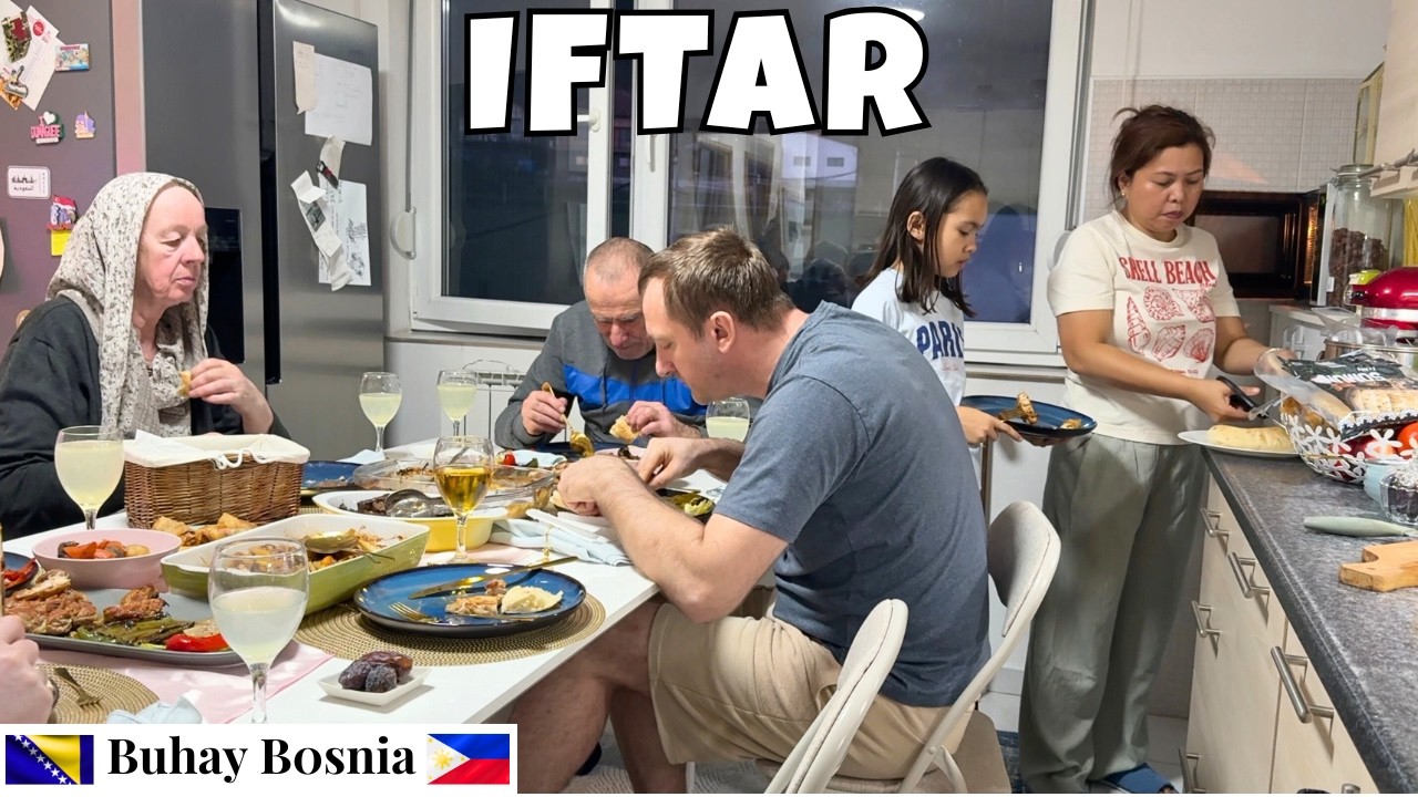 Organizujem iftar za moju bosansko-muslimansku porodicu | Hosting iftar for my Muslim family