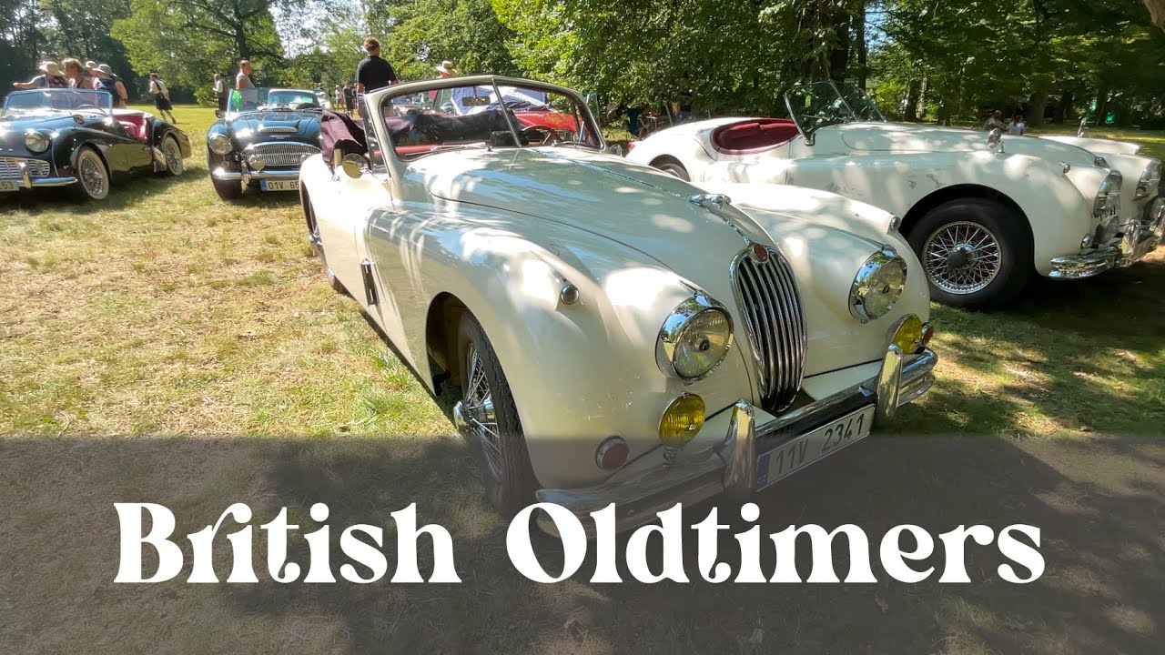 British Oldtimers at Sychrov Highland Games 2024