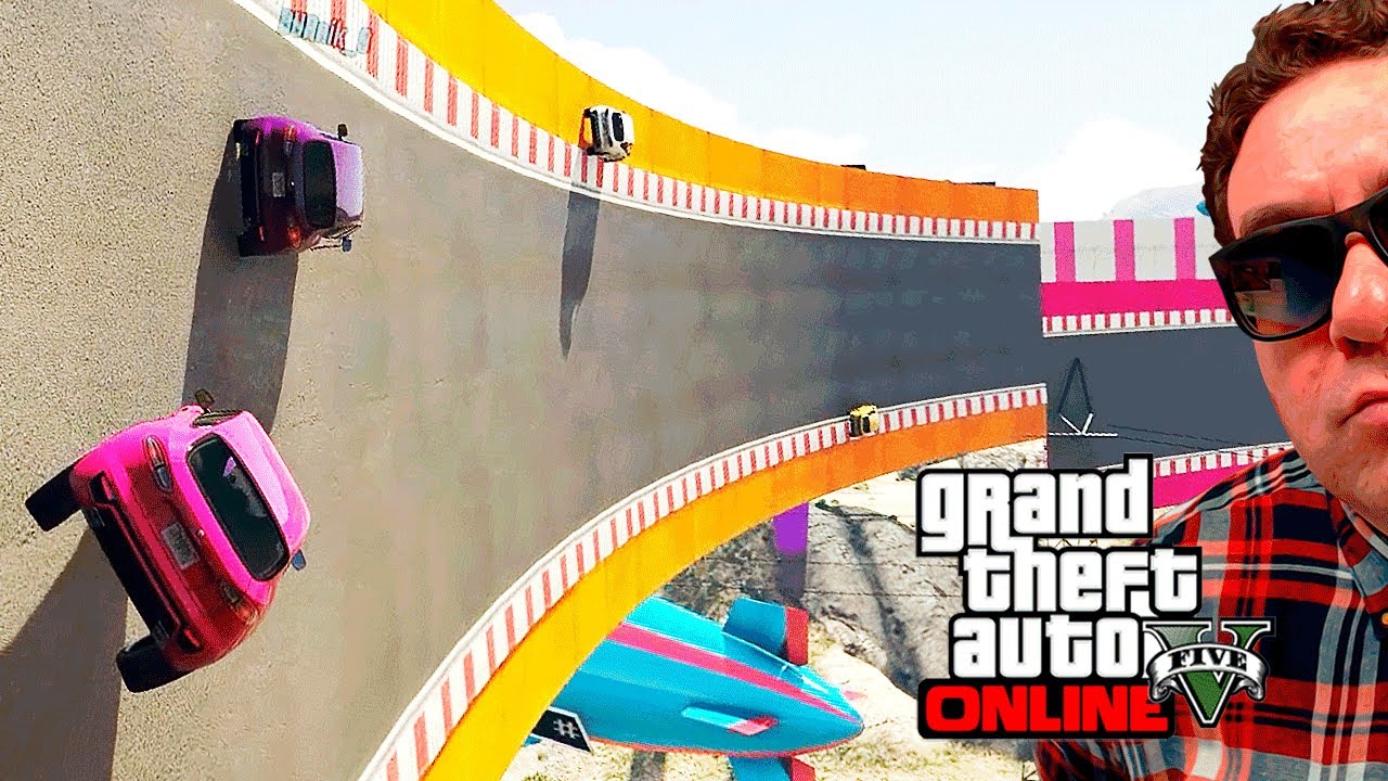 GTA V Online : PARKOUR REI DOS MUROS ESTREITOS