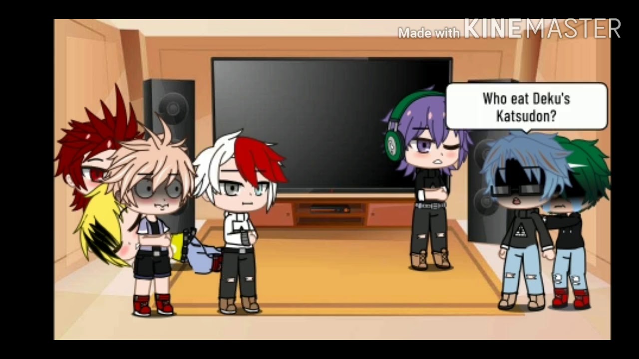 Bnha reacts to 